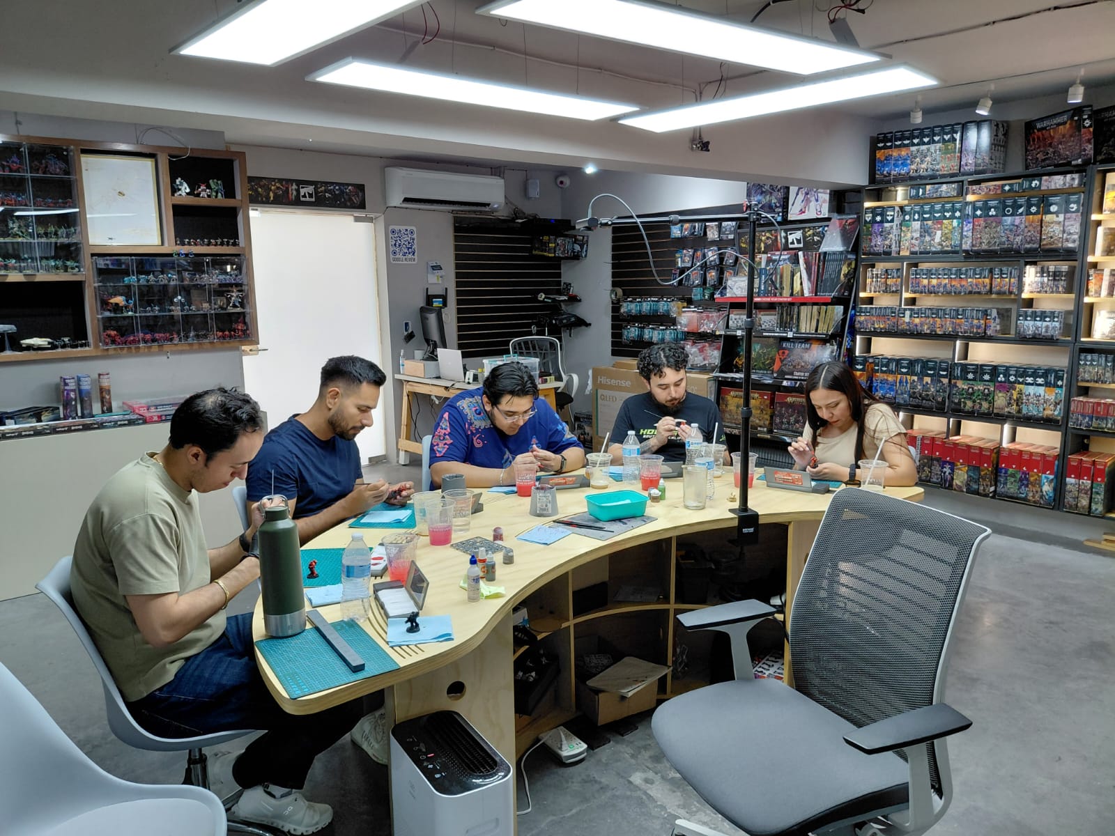 Wargame Café — taller de pintura